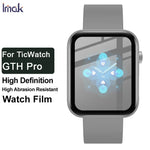 IMAK 壓克力高清錶面保護膜，適用於 TicWatch GTH Pro，Samsung Galaxy Watch 3 41mm，Samsung Galaxy Watch 3 45mm，Samsung Galaxy Watch 4 42mm，Samsung Galaxy Watch 4 46mm