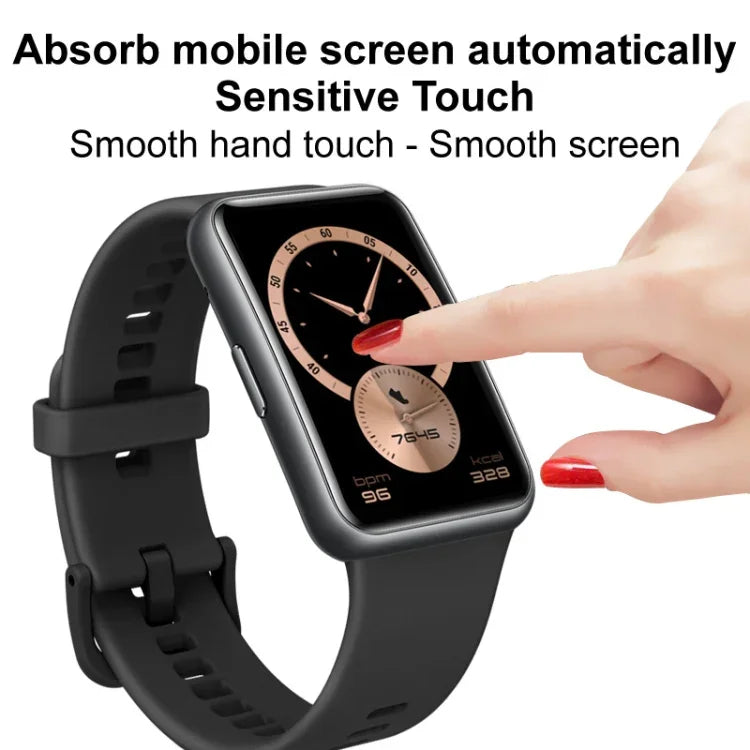 IMAK 壓克力高清錶面保護膜，適用於 TicWatch GTH Pro，Samsung Galaxy Watch 3 41mm，Samsung Galaxy Watch 3 45mm，Samsung Galaxy Watch 4 42mm，Samsung Galaxy Watch 4 46mm