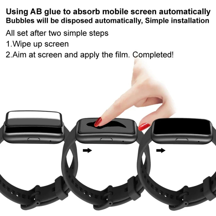 IMAK 壓克力高清錶面保護膜，適用於 TicWatch GTH Pro，Samsung Galaxy Watch 3 41mm，Samsung Galaxy Watch 3 45mm，Samsung Galaxy Watch 4 42mm，Samsung Galaxy Watch 4 46mm