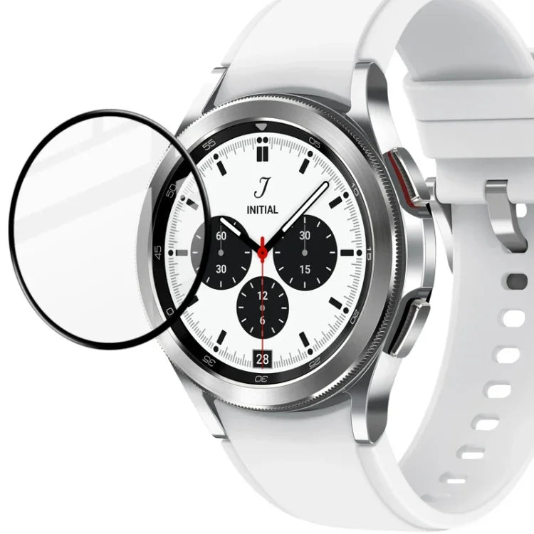 IMAK 壓克力高清錶面保護膜，適用於 TicWatch GTH Pro，Samsung Galaxy Watch 3 41mm，Samsung Galaxy Watch 3 45mm，Samsung Galaxy Watch 4 42mm，Samsung Galaxy Watch 4 46mm