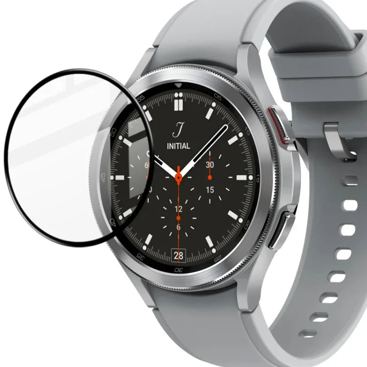 IMAK 壓克力高清錶面保護膜，適用於 TicWatch GTH Pro，Samsung Galaxy Watch 3 41mm，Samsung Galaxy Watch 3 45mm，Samsung Galaxy Watch 4 42mm，Samsung Galaxy Watch 4 46mm