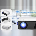 VIVIBRIGHT D5000 1920x1080P 420ANSI 6000流明LCD + LED高清數位投影機，基礎版，美規插頭，英規插頭