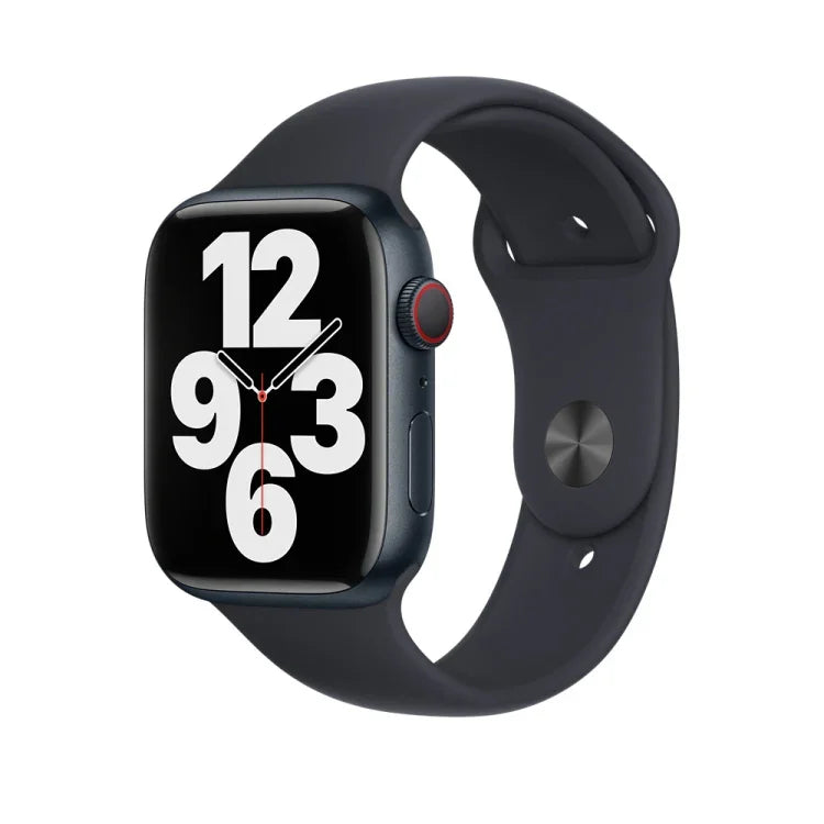 Apple Watch 系列矽膠錶帶，適用於 Apple Watch 42mm / 41mm / 40mm / 38mm，適用於 Apple Watch 46mm / 49mm / 45mm / 44mm