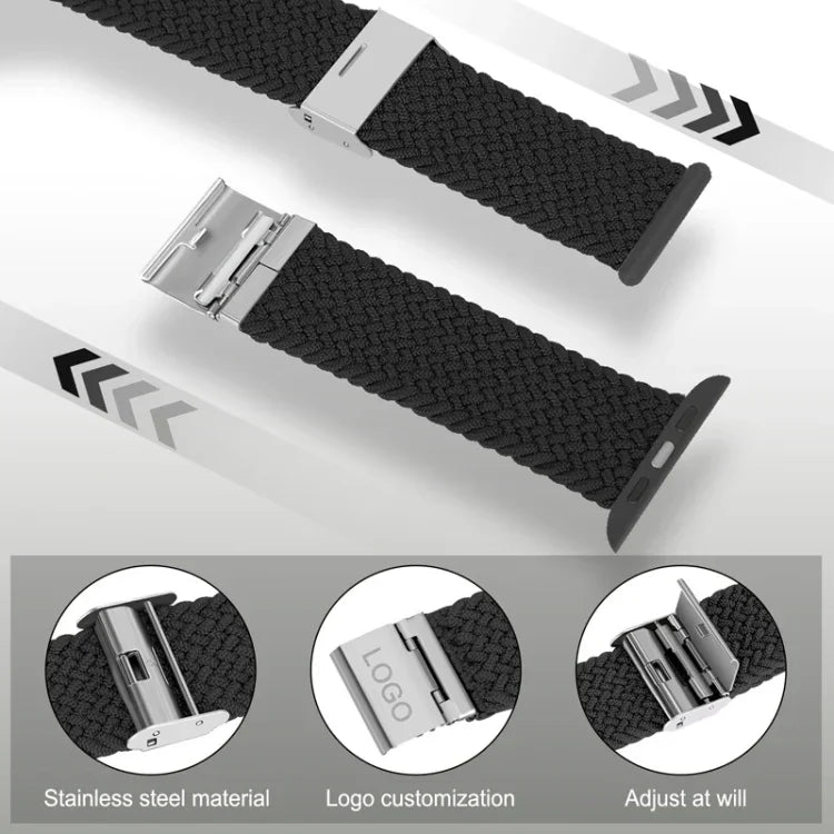 Apple Watch 系列尼龍編織錶帶，7 41mm / 6&SE&5&4 40mm / 3&2&1 38mm