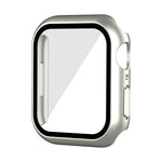 防水 PC+鋼化膜錶殼，適用於 Apple Watch Series 9 / 8 / 7 41mm，適用於 Apple Watch Series 9 / 8 / 7 45mm