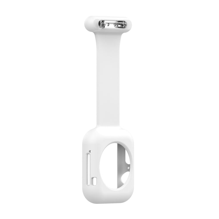 矽膠護士胸針錶帶保護殼，適用於 Apple Watch 系列，7 41mm / 6&SE&5&4 40mm / 3&2&1 38mm，7 45mm / 6&SE&5&4 44mm / 3&2&1 42mm