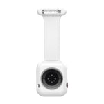 矽膠護士胸針錶帶保護殼，適用於 Apple Watch 系列，7 41mm / 6&SE&5&4 40mm / 3&2&1 38mm，7 45mm / 6&SE&5&4 44mm / 3&2&1 42mm