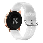 矽膠錶帶，適用於 Samsung Galaxy Watch4 40/44mm，Samsung Galaxy Watch4 Classic 42/46mm