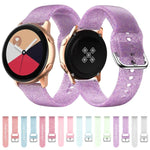 矽膠錶帶，適用於 Samsung Galaxy Watch4 40/44mm，Samsung Galaxy Watch4 Classic 42/46mm