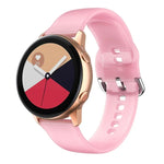 矽膠錶帶，適用於 Samsung Galaxy Watch4 40/44mm，Samsung Galaxy Watch4 Classic 42/46mm