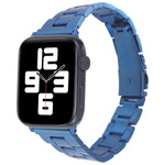 Apple Watch 系列小手腕快拆錶帶，7 45mm / 6&SE&5&4 44mm / 3&2&1 42mm，7 41mm / 6&SE&5&4 40mm / 3&2&1 38mm（藍色，7 41mm / 6&SE&5&4 40mm / 3&2&1 38mm）