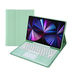 T12B-A 可拆式觸控板藍牙鍵盤皮套，適用於 iPad Air 13 2025 / 2024 / Pro 12.9 吋 2021/2020/2018
