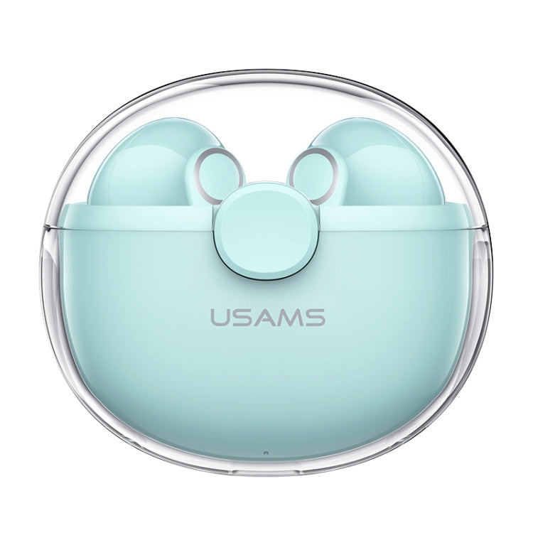USAMS BU12 TWS 半入耳藍牙 5.1 無線耳機，USAMS BU12