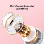 USAMS BU12 TWS 半入耳藍牙 5.1 無線耳機，USAMS BU12