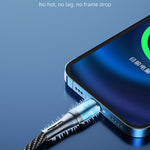 awei CL-972 Type-C / USB-C + 8 Pin + Micro USB 三合一快充數據線，長度：1.2米