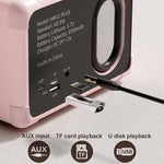 HM11 PLUS 便攜HIFI迷你復古無線藍牙音箱，HM11 PLUS（黃色）、HM11 PLUS（黑色）、HM11 PLUS（紫色）、HM11 PLUS（粉色）、HM11 PLUS（綠色）