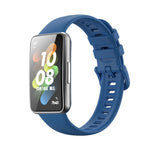 Pure Color Silicone Watch Band, For Huawei Band 7 / Honor Band 7