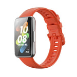 Pure Color Silicone Watch Band, For Huawei Band 7 / Honor Band 7