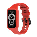 For Huawei Band 7 / 6 Pro / 6 / Honor Band 6 Universal Integrated Silicone Watch Band