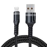 6A 編織風格 USB 充電線，線長：1米，USB-C / Type-C，Micro USB，8 Pin