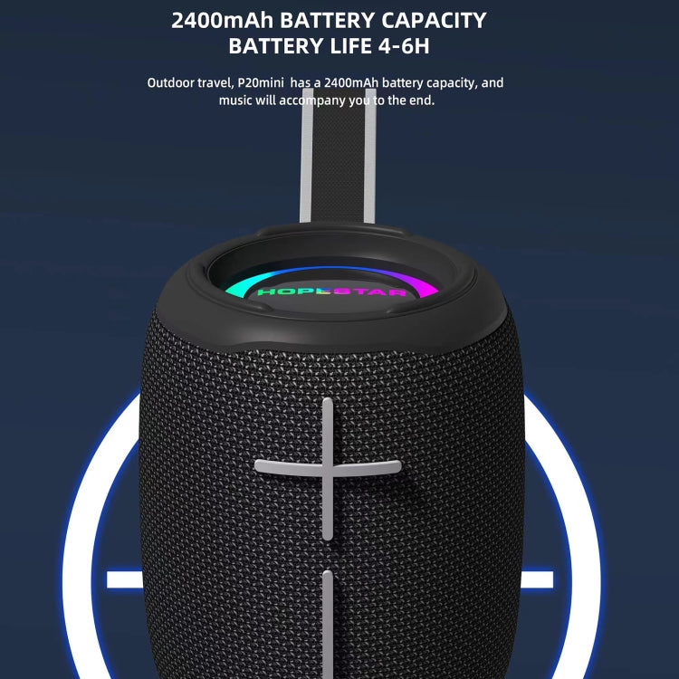 HOPESTAR P20 mini 防水無線藍牙音箱，P20 mini（灰色）、P20 mini（藍色）、P20 mini（黑色）、P20 mini（紅色）