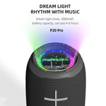 HOPESTAR P20 Pro 防水無線藍牙音箱，P20 Pro（灰色）、P20 Pro（藍色）、P20 Pro（黑色）、P20 Pro（紅色）