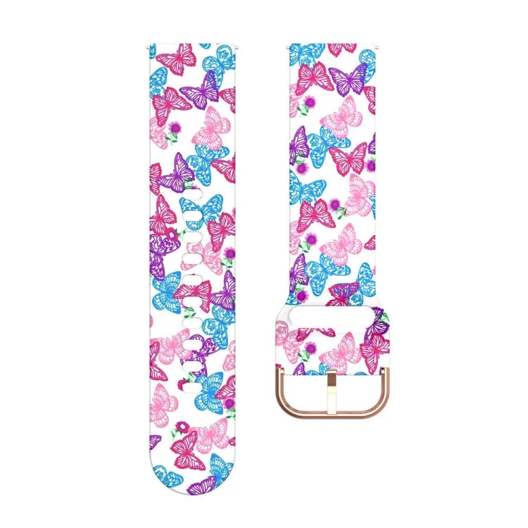 46mm Silicone Printed Strap, For Galaxy Watch