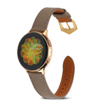 真皮錶帶，適用於Samsung Galaxy Watch4 20mm