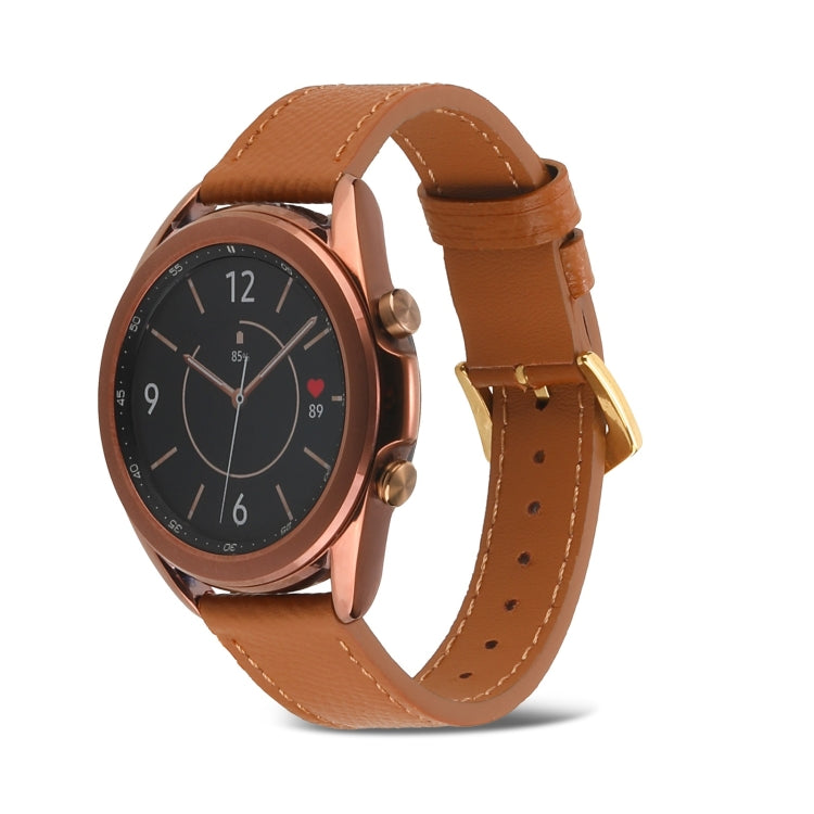 真皮錶帶，適用於Samsung Galaxy Watch4 20mm