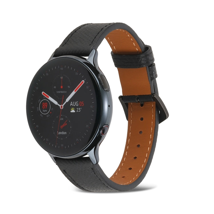 真皮錶帶，適用於Samsung Galaxy Watch4 20mm