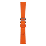素面織紋真皮錶帶，適用於 Samsung Galaxy Watch4 20mm，適用於 Huawei Watch GT 3 Pro 22mm