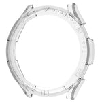 PC 框半包錶殼帶刻度，適用於 Samsung Galaxy Watch4 40mm，適用於 Samsung Galaxy Watch4 44mm