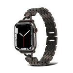 D 形菱形金屬錶帶，適用於 Apple Watch 系列，7 45毫米 / 6&SE&5&4 44毫米 / 3&2&1 42毫米，7 41毫米 / 6&SE&5&4 40毫米 / 3&2&1 38毫米
