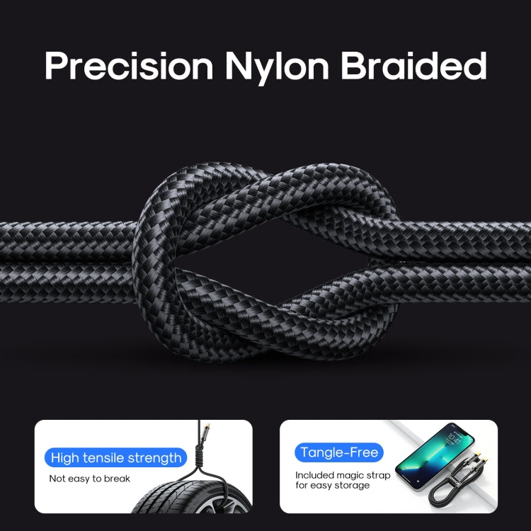 JOYROOM S-UL012A12 USB-A 轉 8 Pin 2.4A 同步數據線，1.2m USB-A 轉 8 Pin