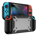 Switch OLED 專用遊戲手柄 TPU+PC 保護殼