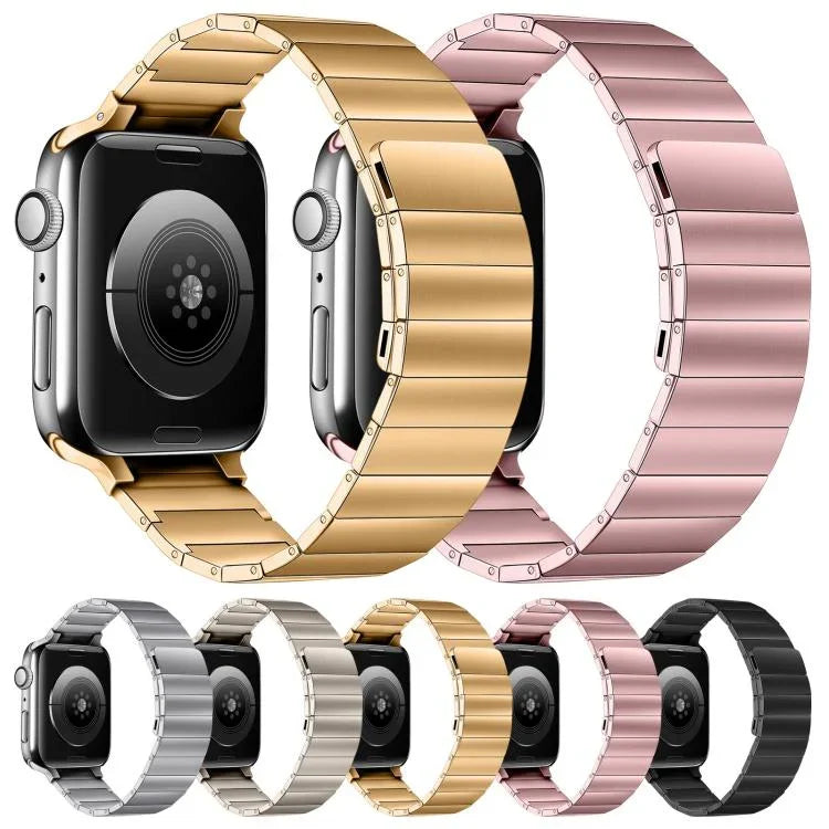 磁吸鋼製錶帶，適用於 Apple Watch 系列，7 41mm / 6&SE&5&4 40mm / 3&2&1 38mm，7 45mm / 6&SE&5&4 44mm / 3&2&1 42mm