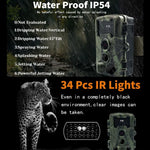 PR1000 2 吋 LCD 螢幕紅外線夜視動態野生動物狩獵追蹤相機，PR1000