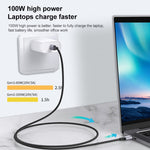 10Gbps USB-C / Type-C 公對公充電數據傳輸線，50cm，1m，1.5m，2m