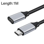 10Gbps USB-C / Type-C 公對母充電數據傳輸延長線，25cm，50cm，1m，2m