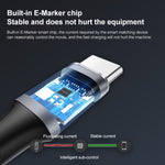 10Gbps USB-C / Type-C 公對母充電數據傳輸延長線，25cm，50cm，1m，2m