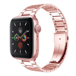 小腰圍不鏽鋼錶帶，適用於 Apple Watch 系列，7 41mm / 6&SE&5&4 40mm / 3&2&1 38mm，7 45mm / 6&SE&5&4 44mm / 3&2&1 42mm