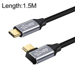 10Gbps USB-C / Type-C 公直頭對公彎頭充電數據傳輸線，50cm，1m，1.5m，2m，3m