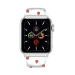 方形扣透明錶帶，適用於 Apple Watch 系列，7 41mm / 6&SE&5&4 40mm / 3&2&1 38mm，7 45mm / 6&SE&5&4 44mm / 3&2&1 42mm