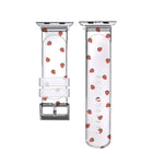 方形扣透明錶帶，適用於 Apple Watch 系列，7 41mm / 6&SE&5&4 40mm / 3&2&1 38mm，7 45mm / 6&SE&5&4 44mm / 3&2&1 42mm