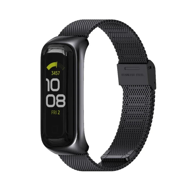 MIJOBS 米蘭扣不鏽鋼錶帶，適用於 Samsung Galaxy Fit 2