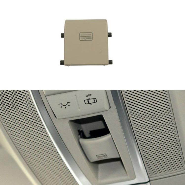 Car Dome Light Button Sunroof Window Switch Button for Mercedes-Benz W166 / W292 2012-, Left Driving, Flat, Convex