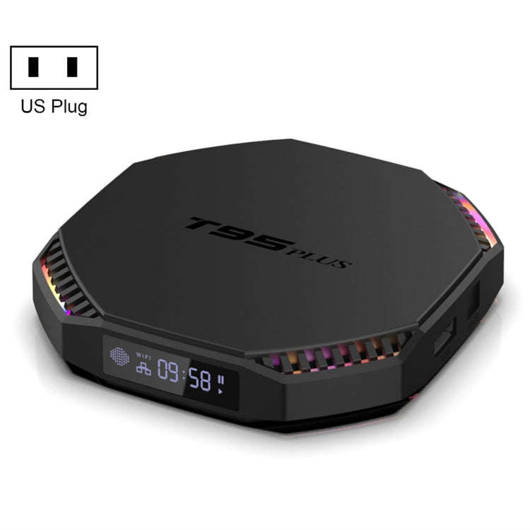 T95 Plus RK3566 雙WiFi藍牙智能電視機頂盒，4GB+32GB，8GB+64GB，8GB+128GB