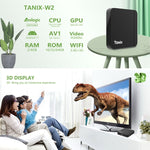 Tanix W2 Amlogic S905 四核智能電視機頂盒，2G+16G，2G+16G 雙WiFi/藍牙，4G+32G 雙WiFi/藍牙，4G+64G 雙WiFi/藍牙