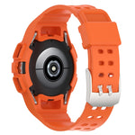 矽膠一體成型錶帶，適用於 Samsung Galaxy Watch4 40mm、Samsung Galaxy Watch4 44mm