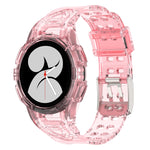 矽膠一體成型錶帶，適用於 Samsung Galaxy Watch4 40mm、Samsung Galaxy Watch4 44mm